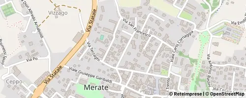Mappa Merate