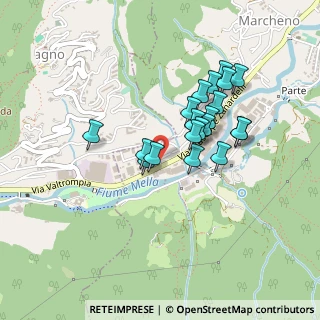 Mappa Via XXV Aprile, 25060 Marcheno BS, Italia (0.3605)