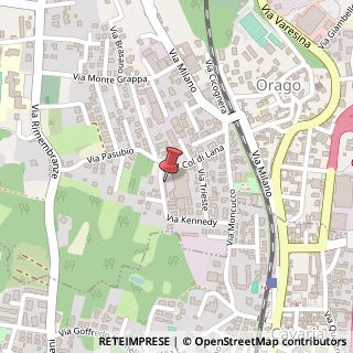 Mappa Via Kennedy, 4, 21040 Cassano Magnago, Varese (Lombardia)
