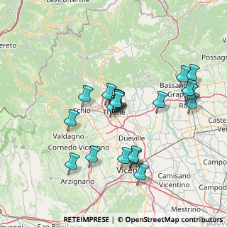 Mappa , 36016 Thiene VI, Italia (13.631)
