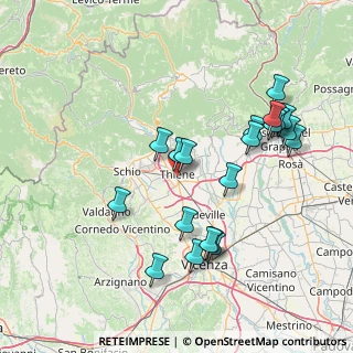 Mappa , 36016 Thiene VI, Italia (15.652)