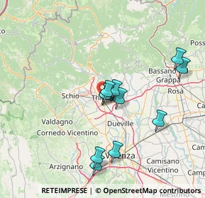 Mappa , 36016 Thiene VI, Italia (13.04455)