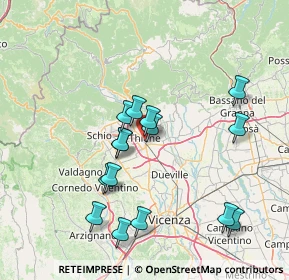 Mappa , 36016 Thiene VI, Italia (14.362)