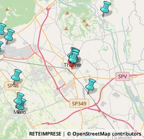 Mappa , 36016 Thiene VI, Italia (5.38571)