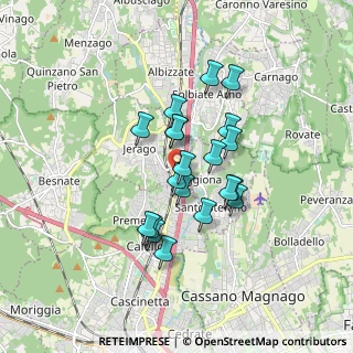 Mappa Via Autostrada, 21040 Jerago Con Orago VA, Italia (1.3405)
