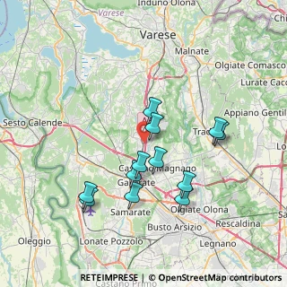 Mappa Via Autostrada, 21040 Jerago Con Orago VA, Italia (6.75167)