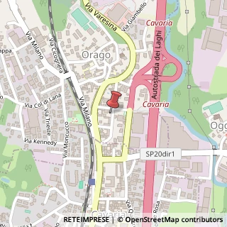 Mappa Via Battisti Cesare, 10, 21040 Jerago con Orago, Varese (Lombardia)