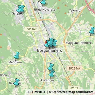 Mappa Via Benvenuto Cellini, 28021 Borgomanero NO, Italia (2.42)