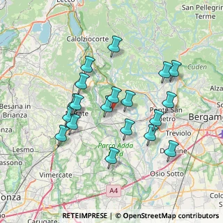 Mappa 24030 Carvico BG, Italia (6.77053)