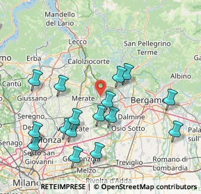 Mappa 24030 Carvico BG, Italia (16.64625)