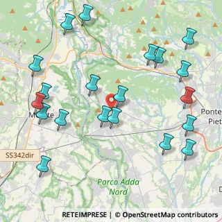 Mappa 24030 Carvico BG, Italia (5.02)