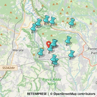Mappa 24030 Carvico BG, Italia (3.05846)