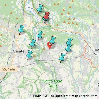 Mappa 24030 Carvico BG, Italia (3.73818)