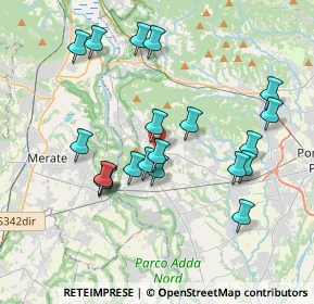 Mappa 24030 Carvico BG, Italia (3.6865)