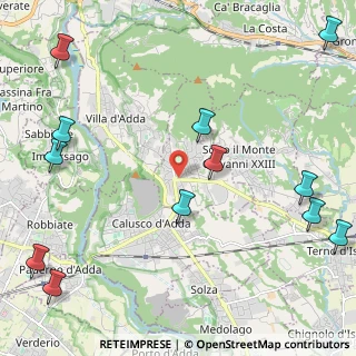 Mappa 24030 Carvico BG, Italia (3.04667)