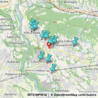 Mappa 24030 Carvico BG, Italia (1.46182)