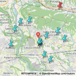 Mappa 24030 Carvico BG, Italia (2.11643)
