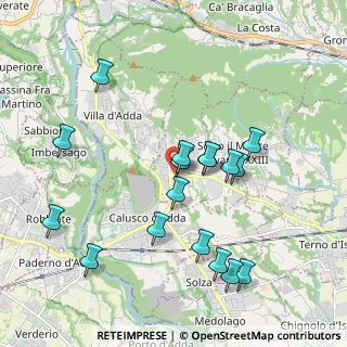 Mappa 24030 Carvico BG, Italia (1.95706)