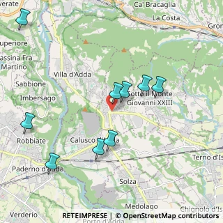 Mappa 24030 Carvico BG, Italia (2.50091)
