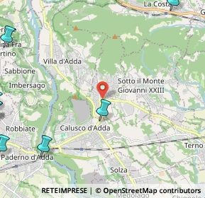 Mappa 24030 Carvico BG, Italia (4.00167)