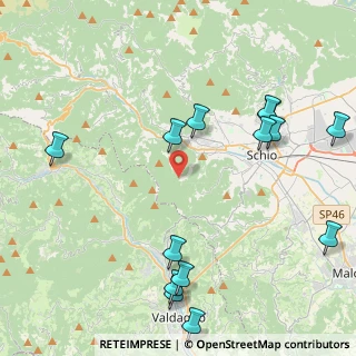 Mappa Via Valmercanti, 36036 Torrebelvicino VI, Italia (5.23571)