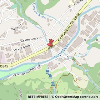 Mappa Via Giuseppe Zanardelli, 203, 25060 Marcheno, Brescia (Lombardia)