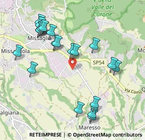 Mappa Via Maria Gaetana Agnesi, 23873 Missaglia LC, Italia (1.0885)