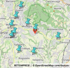 Mappa Via Maria Gaetana Agnesi, 23873 Missaglia LC, Italia (2.34818)