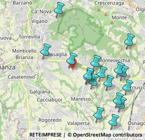 Mappa Via Maria Gaetana Agnesi, 23873 Missaglia LC, Italia (2.21)