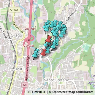 Mappa Via Roma, 21040 Oggiona Con Santo Stefano VA, Italia (0.26333)