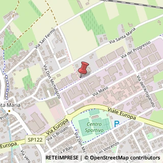 Mappa Via del Progresso, 21, 36035 Marano Vicentino, Vicenza (Veneto)