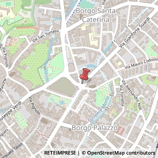 Mappa Via Alberto Pitentino,  24, 24124 Bergamo, Bergamo (Lombardia)