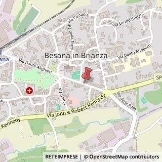 Mappa Via Vittorio Emanuele II,  9, 20045 Besana in Brianza, Monza e Brianza (Lombardia)