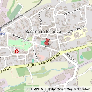 Mappa Via Vittorio Emanuele II, 24, 20842 Besana in Brianza, Monza e Brianza (Lombardia)