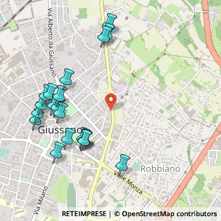 Mappa Via Ambrogio Viganò, 20833 Giussano MB, Italia (0.602)