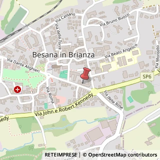 Mappa Via Vittorio Emanuele II, 17, 20045 Besana in Brianza, Monza e Brianza (Lombardia)