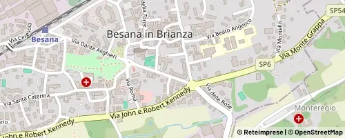 Mappa Besana in Brianza