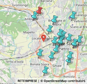 Mappa Via Beato Barrè Nicola, 24036 Ponte San Pietro BG, Italia (2.0475)