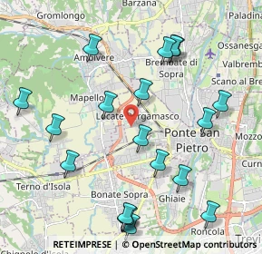 Mappa Via Beato Barrè Nicola, 24036 Ponte San Pietro BG, Italia (2.33158)