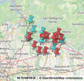 Mappa Via Beato Barrè Nicola, 24036 Ponte San Pietro BG, Italia (9.597)