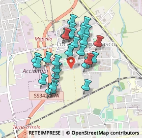 Mappa Via Beato Barrè Nicola, 24036 Ponte San Pietro BG, Italia (0.36429)