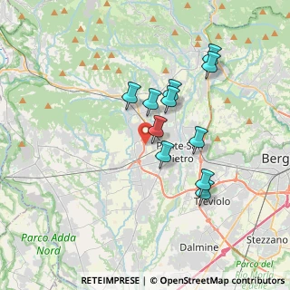 Mappa Via I Maggio, 24030 Presezzo BG, Italia (3.08182)