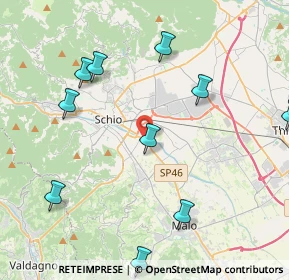 Mappa Ponte d Oro, 36015 Schio VI, Italia (5.64)