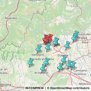 Mappa Ponte d Oro, 36015 Schio VI, Italia (14.23824)