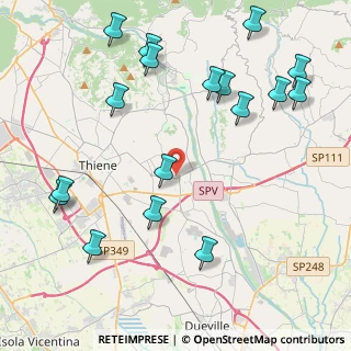 Mappa Via Tiepolo, 36030 Sarcedo VI, Italia (5.12588)