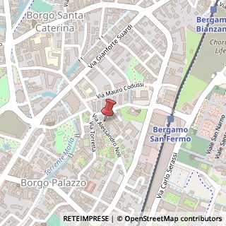 Mappa Via Alessandro Noli, 13, 24125 Bergamo, Bergamo (Lombardia)