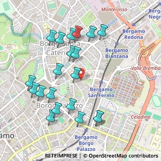 Mappa Via Santi Maurizio e Fermo, 24125 Bergamo BG, Italia (0.5275)