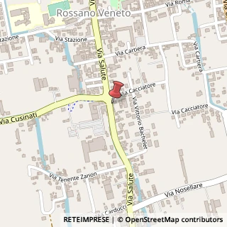 Mappa Via Salute, 75, 36028 Rossano Veneto, Vicenza (Veneto)