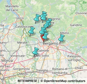 Mappa Via della Mola, 24030 Mozzo BG, Italia (9.66818)