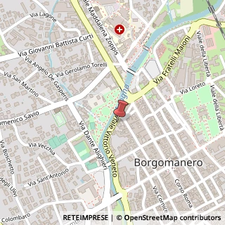 Mappa Viale Vittorio Veneto, 15, 28021 Borgomanero, Novara (Piemonte)